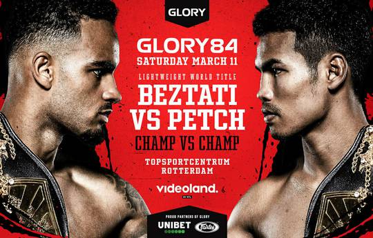 Glory 84: tarjeta completa del próximo torneo