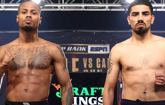 What time is Raeese Aleem vs Rudy Garcia tonight? Ringwalks, schedule, streaming links