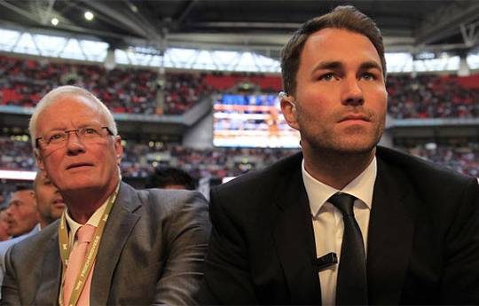 Eddie Hearn officially inherits his father's business