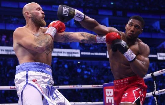Anthony Joshua - Robert Helenius. The best moments of the fight (VIDEO)