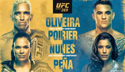 UFC 269: Oliveira vs. Poirier. Where to watch live