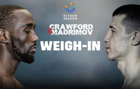 Terence Crawford vs Israil Madrimov Résultats de la pesée