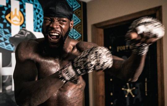 Wilder getting ready for Ortiz (video)