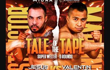 Valentin Martinez Guzman vs Jesus Pina Najera - Datum, aanvangstijd, vechtkaart, locatie