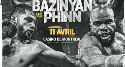 Erik Bazinyan vs Shakeel Phinn - Date, heure de début, carte de combat, lieu