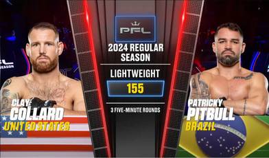 What time is PFL 2 Tonight? Collard vs Pitbull - Start times, Schedules, Fight Card