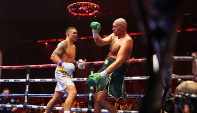 Usyk vs. Fury fight in photos
