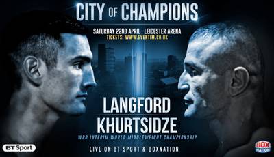 Langford-Khurtsidze to meet for WBO interim middleweight title