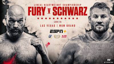 Tickets for Fury vs Schwartz fight will cost starting from $50