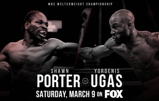 Porter vs Ugas. Where to watch live