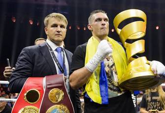 Krassyuk: 70% that Usyk will face Povetkin or Ortiz