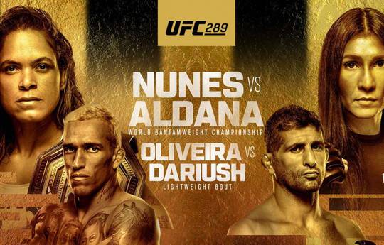 UFC 289: Nunes declinó ante Aldana y otros resultados del torneo
