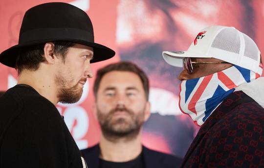 Usyk and Chisora ​​meet at a presser
