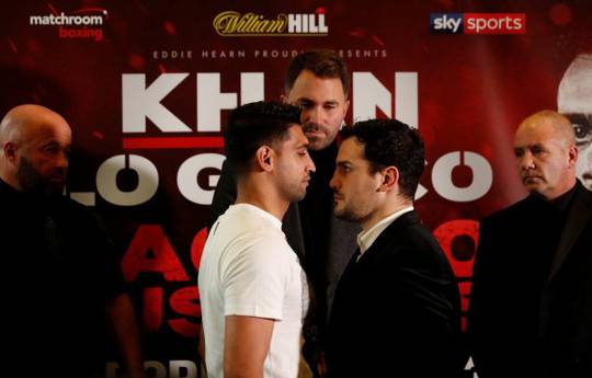 Khan and Lo Greco almost scuffles at a presser (photos + video)