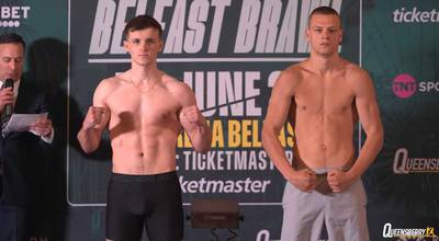 What time is Eoghan Lavin vs Artjom Spatar tonight? Ringwalks, schedule, streaming links