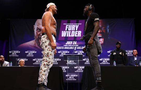 Fury and Wilder's 6-minute face off