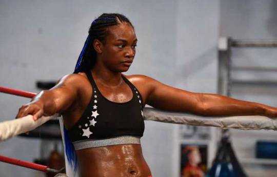 Women's boxing legend Shields commented on the video of her knockdown