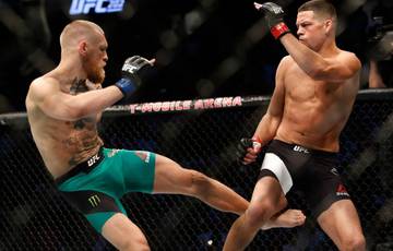 Diaz turned to McGregor: “I shouldn’t have given you a rematch”