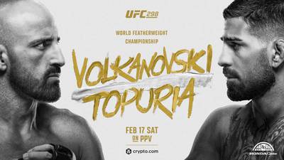 UFC 298: Топурия нокаутировал Волкановски и другие результаты турнира