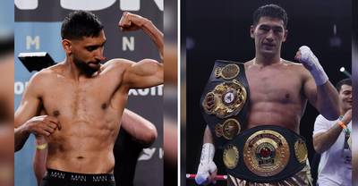 Amir Khan revela la identidad del púgil "imbatible": "Está a otro nivel"