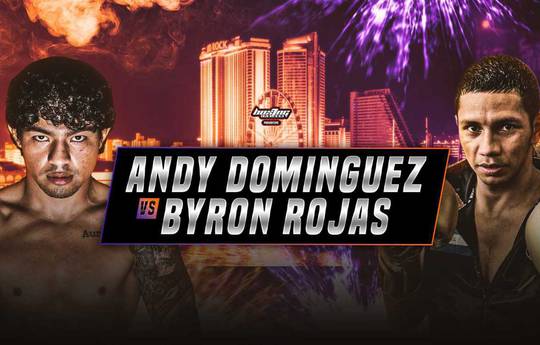 À quelle heure Andy Dominguez affronte-t-il Byron Rojas ce soir ? Horaires, programme, liens de streaming