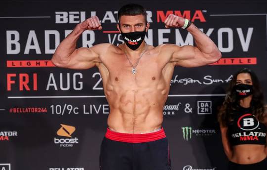 Немков планирует остаться в Bellator