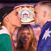 Oscar Valdez vs Liam Wilson Weigh In Results