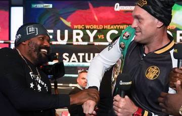Chisora: "Agreed with Fury that we will arrange a war in the ring"