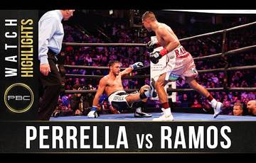 Рамос остановил Парреллу за секунду до конца боя (видео)