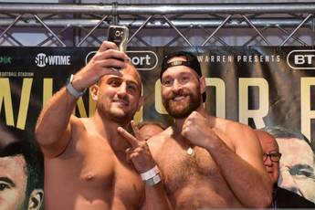 Fury and Pianeta make weight (video)