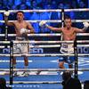 The Warrington-Lara rematch ended in a technical draw