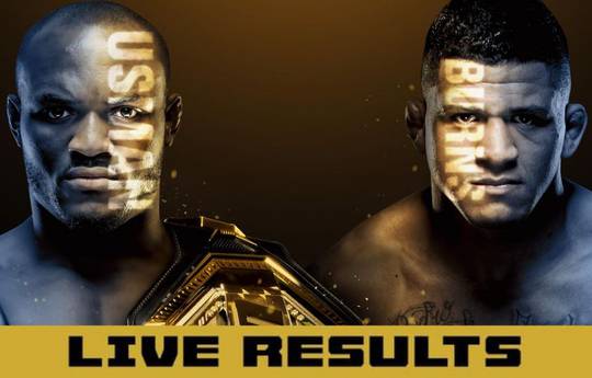 UFC 258 Усман –  Бернс: досрочная победа Усмана и другие результаты турнира