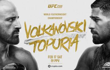 UFC 298: Топурия нокаутировал Волкановски и другие результаты турнира