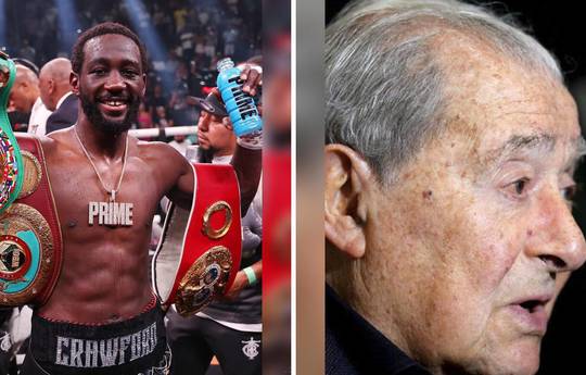 Bob Arum révèle un choix surprenant pour le combattant qui surpasse Terence Crawford : "Il est d'un autre niveau".