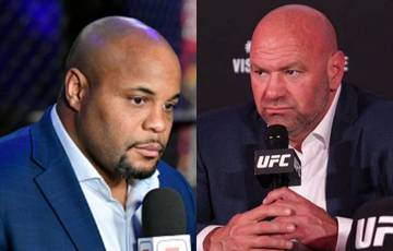 Cormier responds to Dana White's fight with his wife