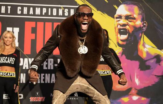 Wilder will enter the ring wearing the costume of same designers