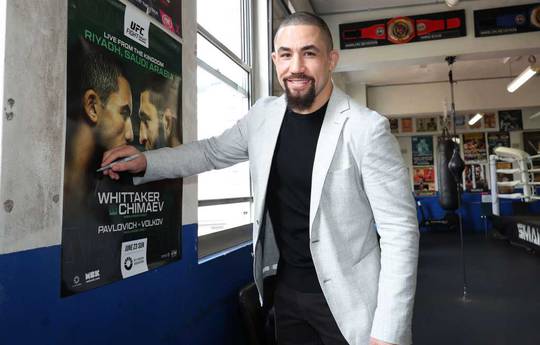 Whittaker spoke about his plan for the fight with Chimaev
