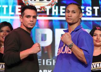 Cepeda had an accident before the fight with Prograis