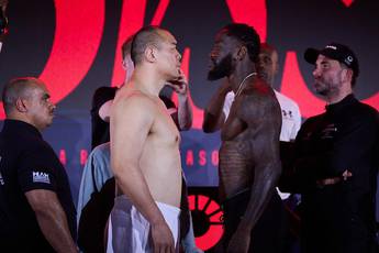 Deontay Wilder vs Zhilei Zhang Weegresultaten