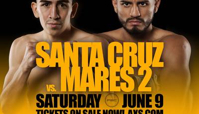 Santa Cruz vs Mares 2. Where to watch live