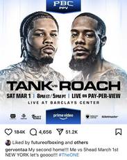 Davis-Roach has officially been rescheduled for March 1