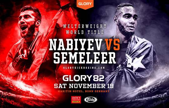 Glory 82: Alim Nabiev will hold a title fight with Andy Semeleer