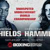 Shields vs Hammer. Where to watch live