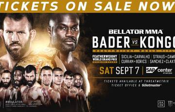 Bader vs Congo on Bellator 226: where to watch live