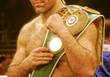 Николай Валуев с поясом Интерконтинентального чемпиона WBA