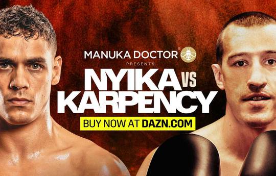 David Nyika vs Tommy Karpency - Date, Start time, Fight Card, Location