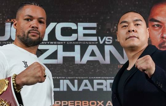 Joyce and Zhang pre-fight statements