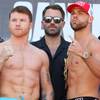 Alvarez and Saunders make weight