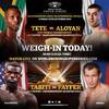 Tete - Aloyan, Fayfer - Tabiti. Weigh-in results