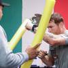 Saul Alvarez held an open training session 43